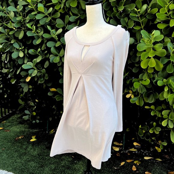 YOANA BARASCHI Pale Pink Marble Cut out Dress NWT Small - Picture 7 of 16